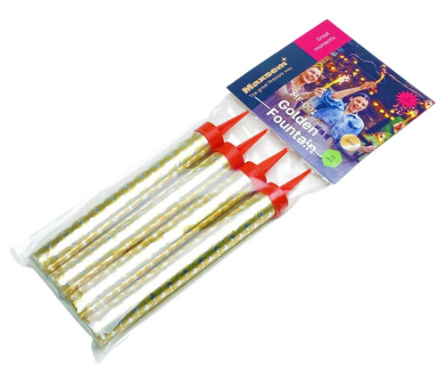 MF-001 Фонтаны в торт "CAKES FOUNTAIN" (40 сек.) (1 упаковка / 4 штуки)