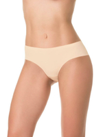 Женские трусики-слипы с кружевными вставками (Размер: L) (Цвет: бежевый)