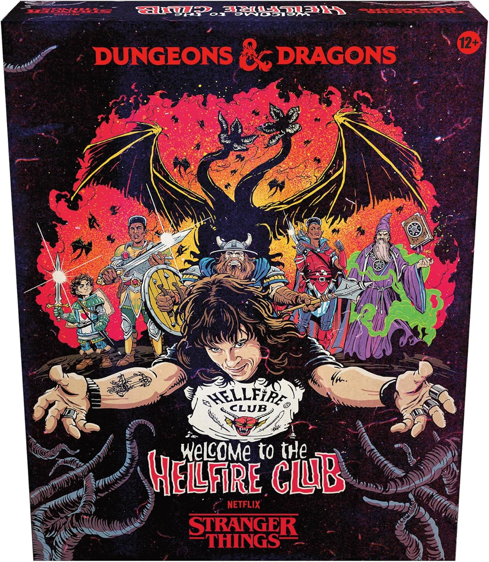Dungeons & Dragons Stranger Things: Welcome to The Hellfire Club Adventure Game - настольная игра