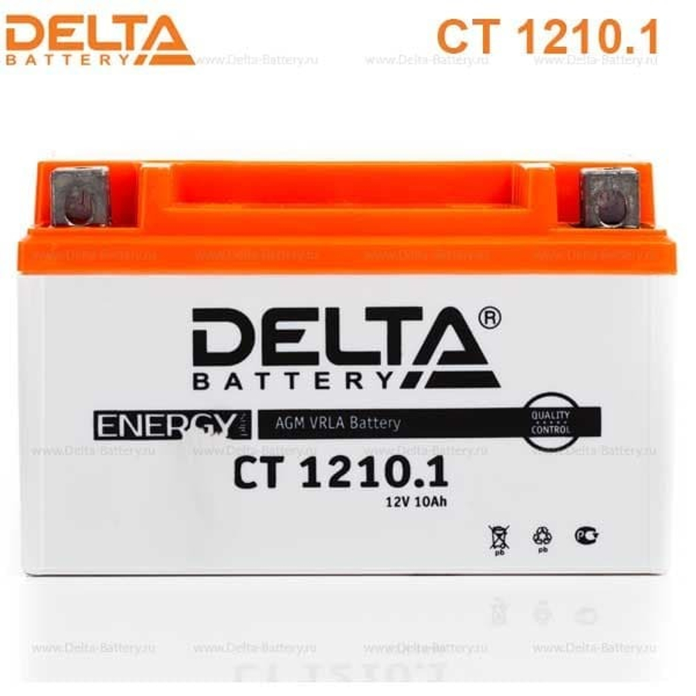 Аккумулятор Delta CT 1210.1 (12V / 10Ah) [YTZ10S]