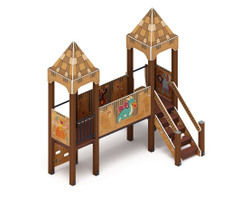 Детский игровой комплекс Королевство (Картонное) ДИК 1.15.06-22 H=900