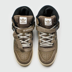 Кроссовки Adidas Forum Mid x Bad Bunny Brown with Fur