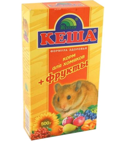 Кеша для хомяков 500гр. (фрукты)