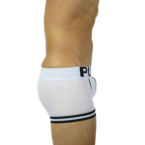 Мужские трусы боксеры в сеточку Pump Touchdown Boxer White 26076