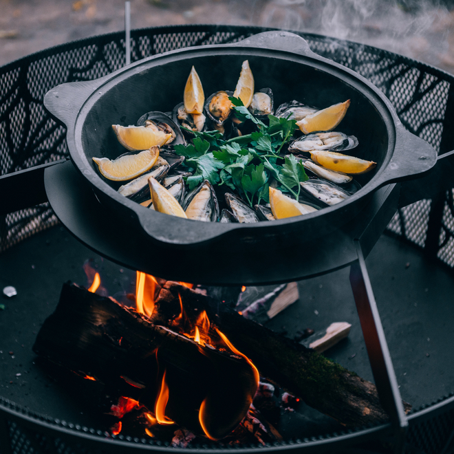 Подставка для казана для чаши Искры Костра