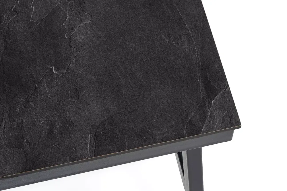 "Рио" стол из HPL 130х90см, цвет столешницы "серый гранит"