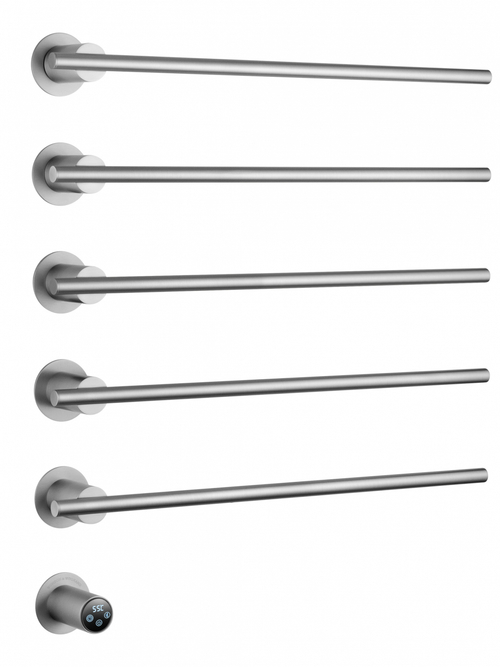 Полотенцесушитель электрический встраиваемый WONZON & WOGHAND DORTMUND, Брашированный никель (WW-A365-BR)