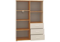 Комод Кассандра 100 дуб крафт золотой / кашемир