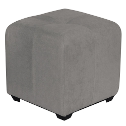 Пуф Николь Серый Велюр