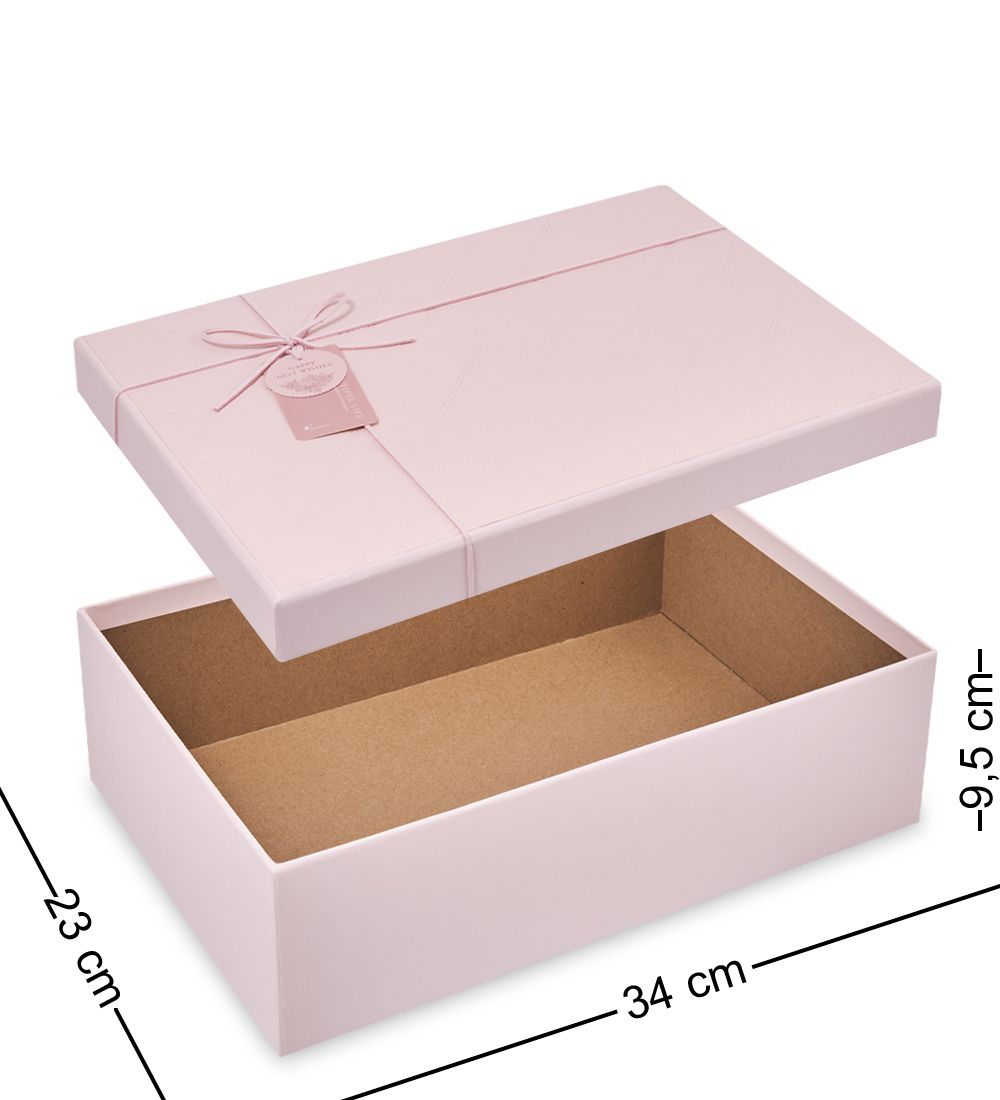 WF-184-A Набор коробок из 3 шт, розовый