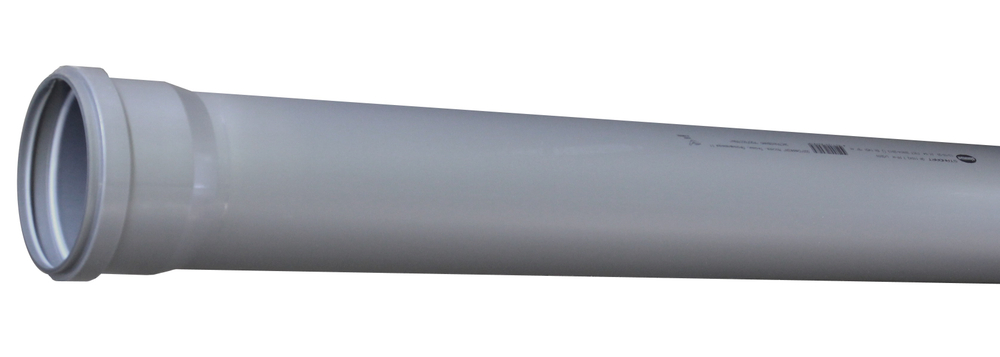 Труба 110х2,7х2000, серая РТП