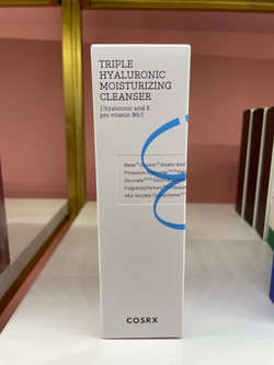 Cosrx Hydrium Triple Hyaluronic Moisture Cleanser - Пенка для умывания