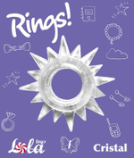 Эрекционное кольцо Lola Games Rings Cristal прозрачное
