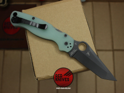 Нож Spyderco Paramilitary 2 Tanto G10 - натурал Г10 рукоять, черный клинок RK/483