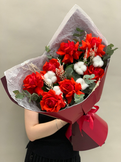 Букет цветов Любовь - морковь S