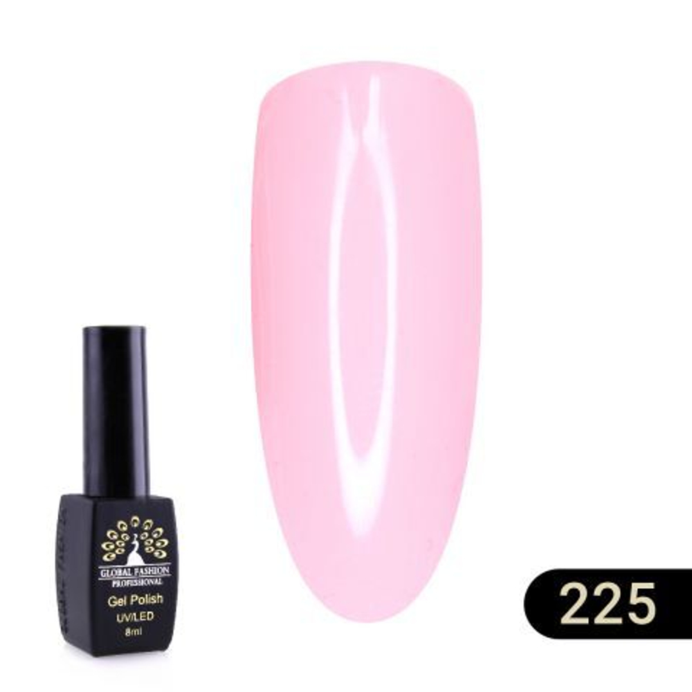 Гель лак BLACK ELITE 225, Global Fashion 8 мл