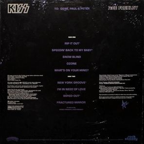 Ace Frehley / Kiss: Ace Frehley (LP)