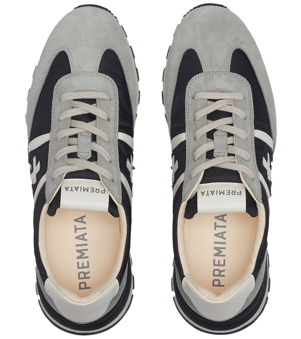 Premiata John Low 5184 Black Grey