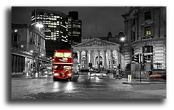 Постер "Черно-белый лондон"