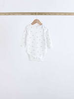 Боди с длинным рукавом для малышей Next K79-876, 5 шт., Белый