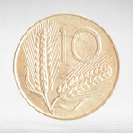 Italy 10 Lire 1975 R, VF