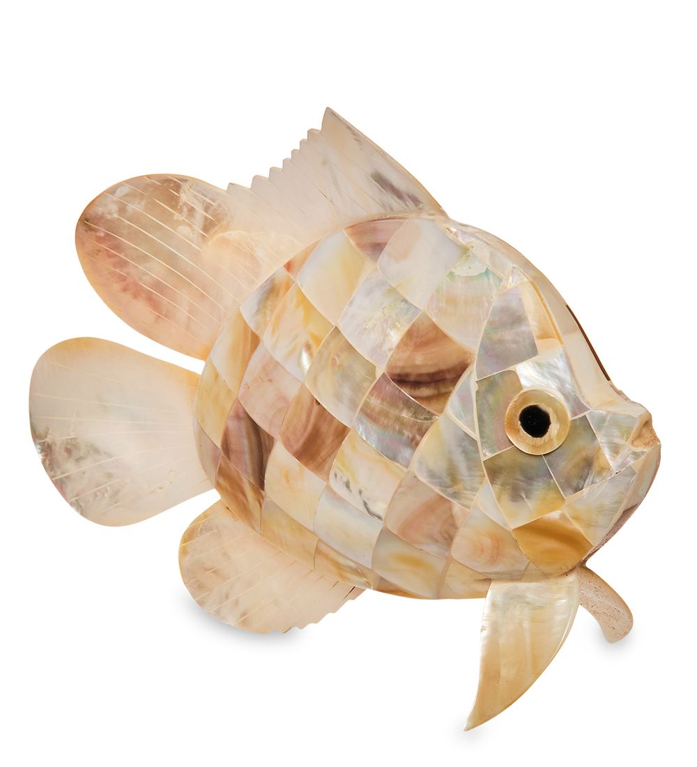 Decor and Gift 54-008-03 Декоративное изделие из перламутра «Рыба»