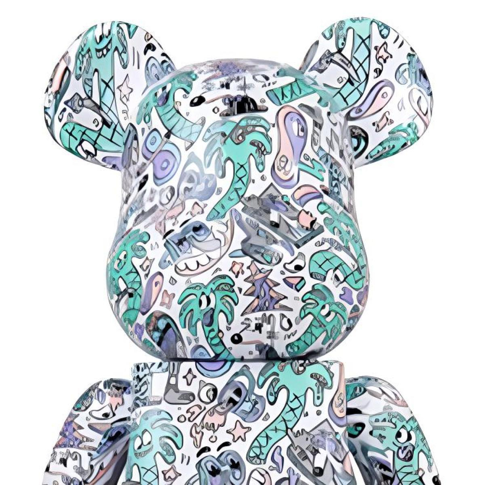 Дизайнерские игрушки BE@RBRICK 1000% Steven Harrington Steven Harrington 70cm, StevenHarrington1000%