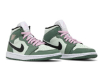 Кроссовки Jordan Air Jordan 1 Mid Se "Dutch Green" (Женская размерная сетка)
