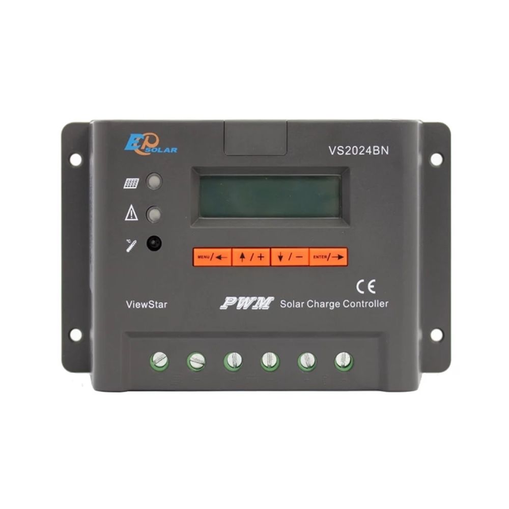 Контроллер заряда EPSolar VS2024BN (PWM, 20A, 12/24В, LCD дисплей)