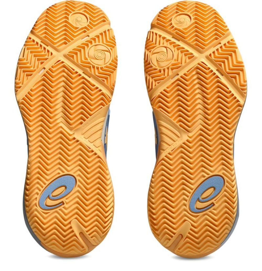 Женские кроссовки для Падел Asics Gel-Resolution X Padel - stone wash/orange glow