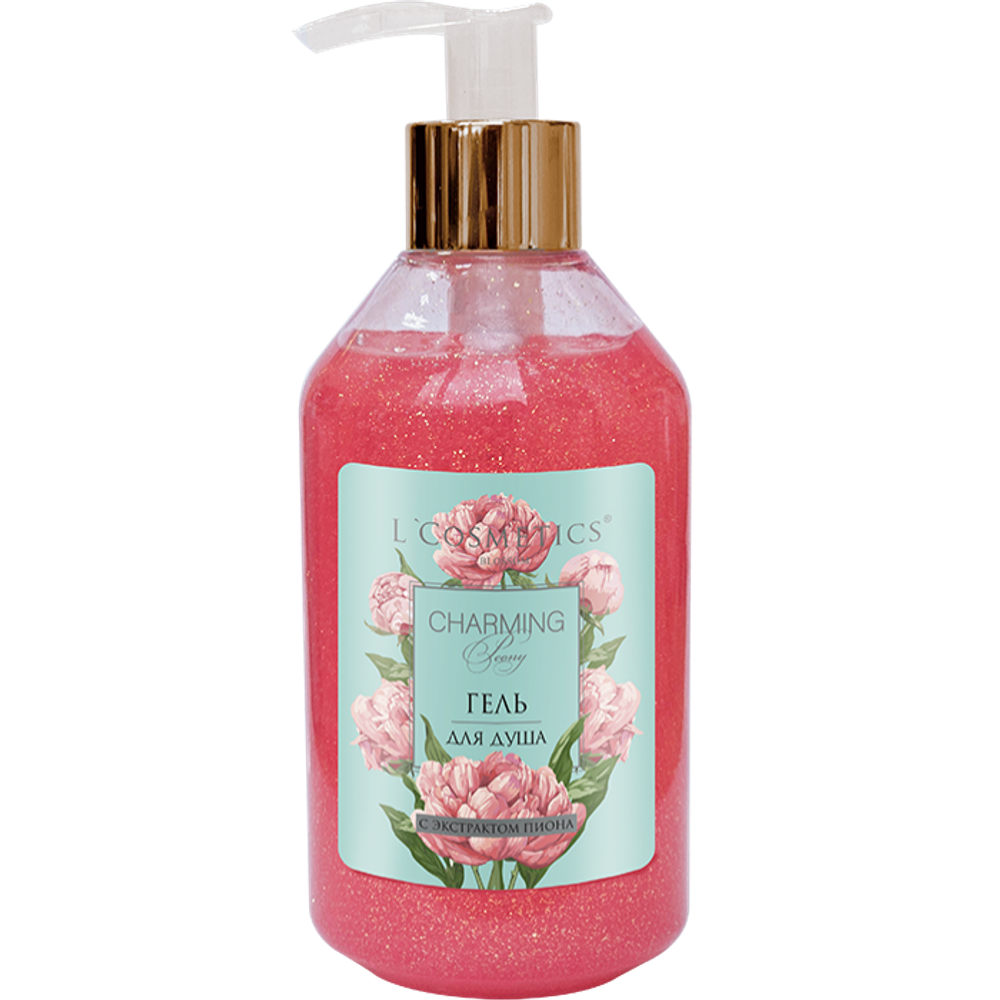 Гель для душа с экстрактом пиона L`COSMETICS Blossom Charming Peony 250 мл