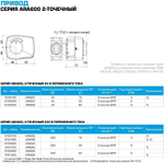 Электропривод ARA655, 230В 50Гц 60сек. 6Нм 2-х позиционный, Esbe