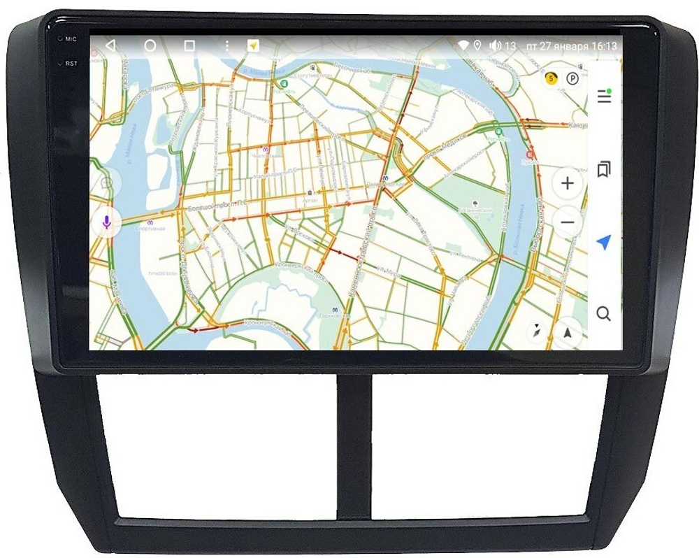 Магнитола для Subaru Forester 3 (SH) 2008-2013, Impreza GH, GE - Vaycar VA71-0062-2K на Android 13, 8-ядер, 2K QLED, ТОП процессор, CarPlay, 4G SIM-слот