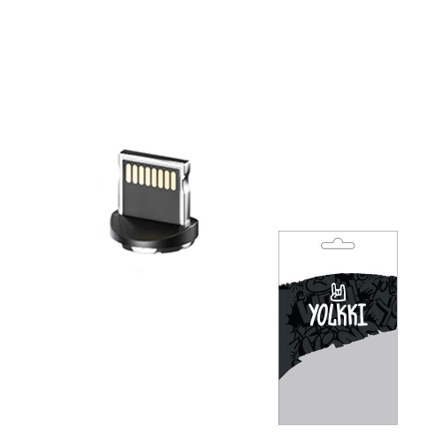 Сменный магнитный коннектор с разъемом Lightning 8-pin, Yolkki Magnetic