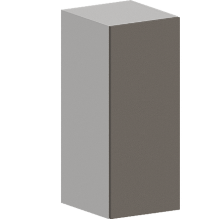 Кухня Модуль ШВ 300 Графит / Грей Софт