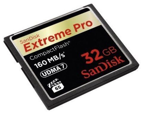 Карта памяти SanDisk Extreme Pro CompactFlash 160MB/s 32GB SDCFXPS-032G