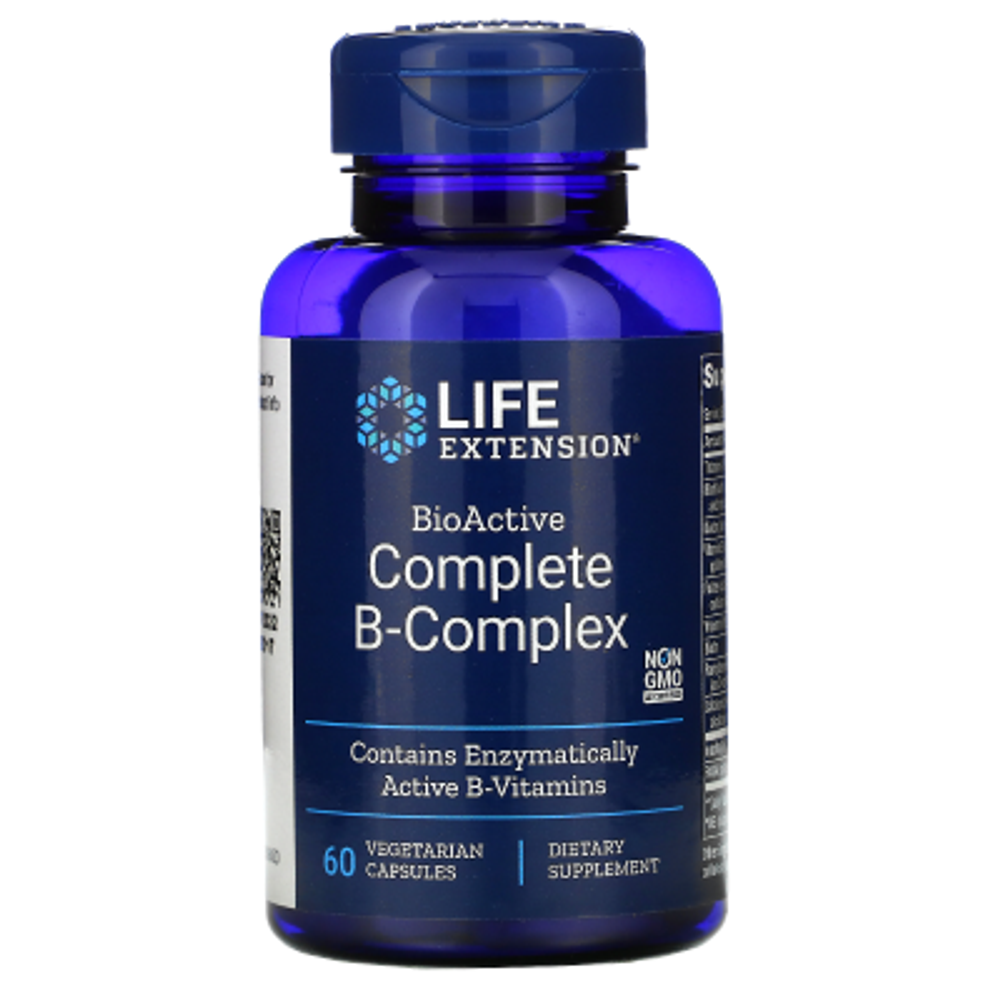 Life Extension B-Complex Complete 60 вегетарианских капсул