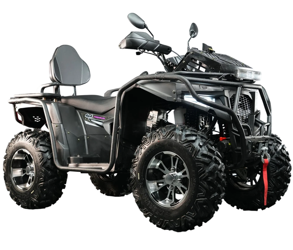 Квадрицикл Avantis Hunter Max 450 EFI Premium (4х4) с ПТС (Серый)