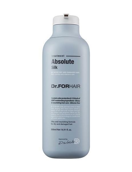 Dr.FORHAIR Absolute Silk Treatment - Маска-кондиционер для гладкости волос