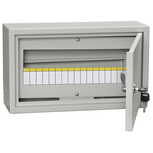 Щит металлический TITAN 3 ЩРн-18з-1 18 модулей навесной 265х440х120 УХЛ3 IP31 серый ИЭК MKM14-N-18-31-Z