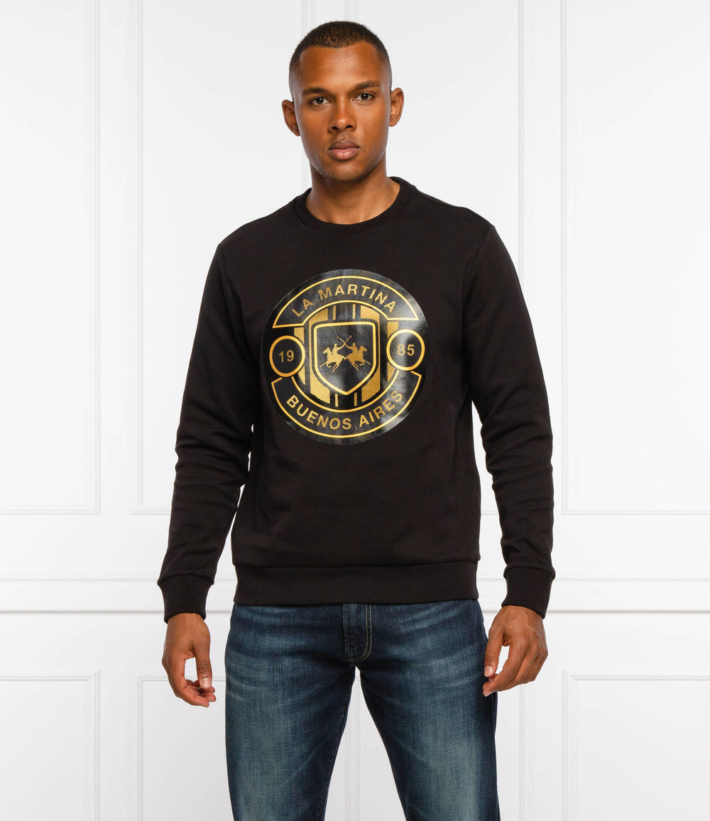 Худи La Martina - черный(SMF304 FP196)