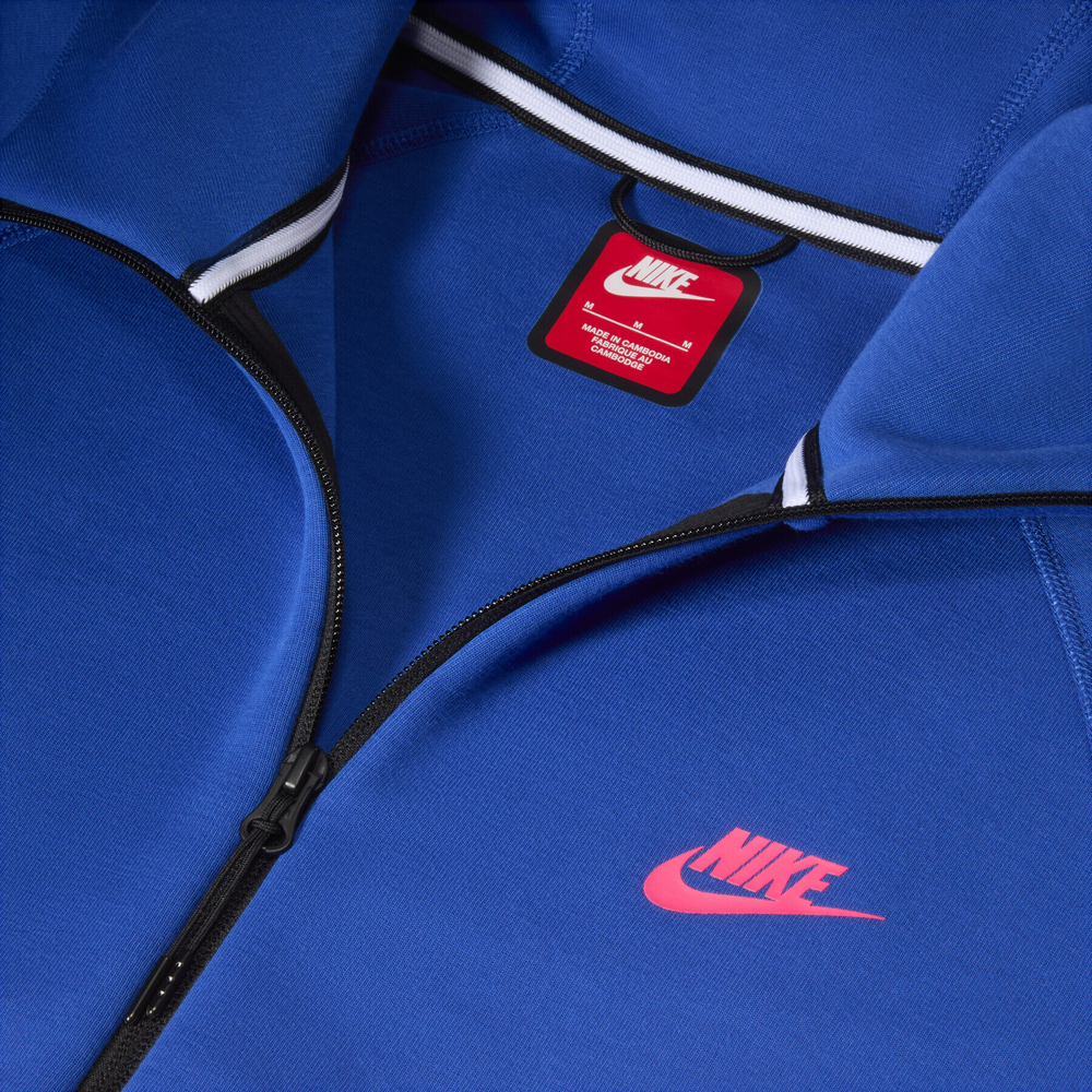 Зип Худи Nike Tech Fleece 2023 Blue/Pink