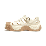 Champion One Strap Sandals Women"s Linen/Champagne Gold