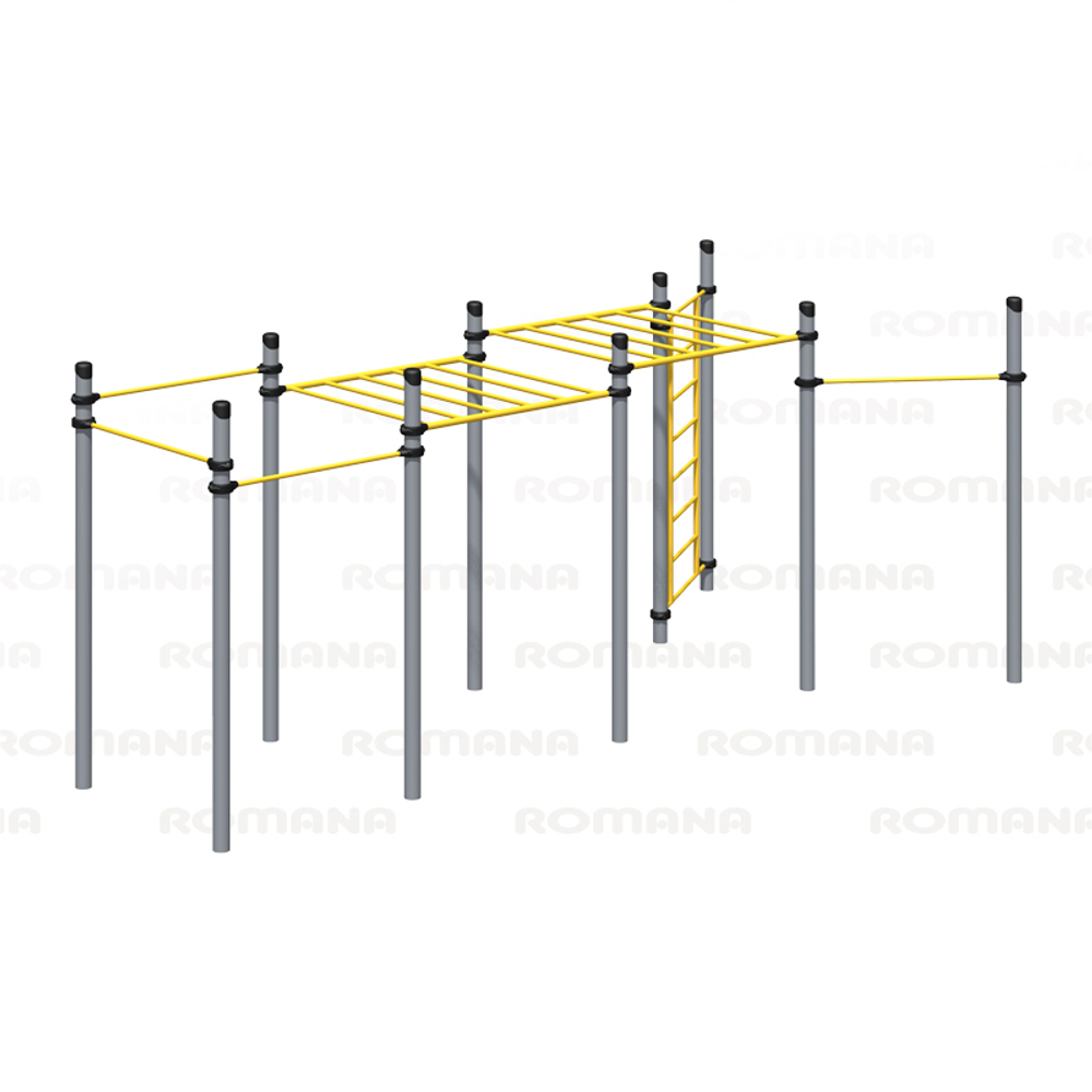 Спортивное оборудование с рукоходом Romana 501.54.01