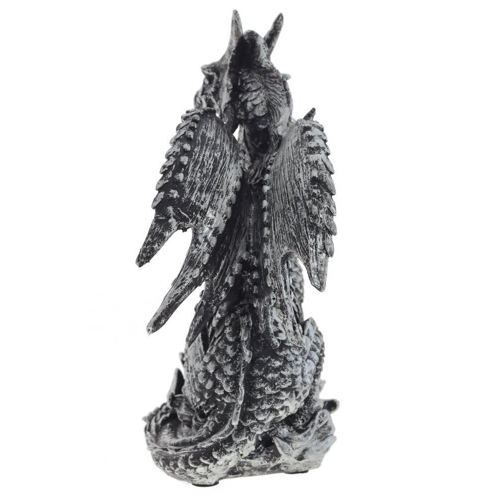 GAEM Фигурка декоративная "Дракон с часами" (ААх1), L18 W9,5 H21 см