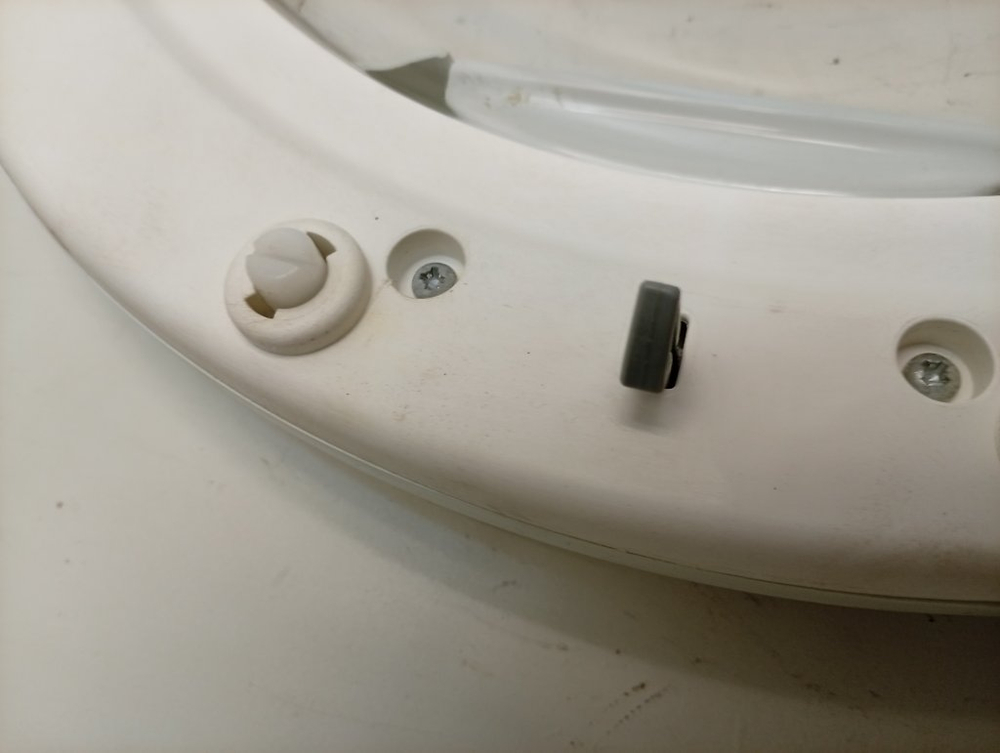 45У82 кт60 Люк загрузки белья в сборе для стиральной машины Атлант б/у