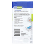 Ezy Dose, Weekly AM/PM, органический ежедневник, с таблетками Pop-outs, большой, 1 шт.