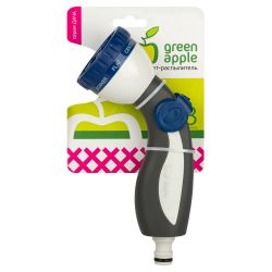 GAEP12-02 GREEN APPLE ЕСО Пистолет-распылитель, пластик, 8 режимов