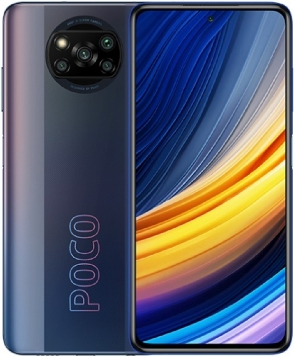Смартфон Xiaomi POCO X3 Pro 6/128Gb Phantom Black F32487 (4G LTE)