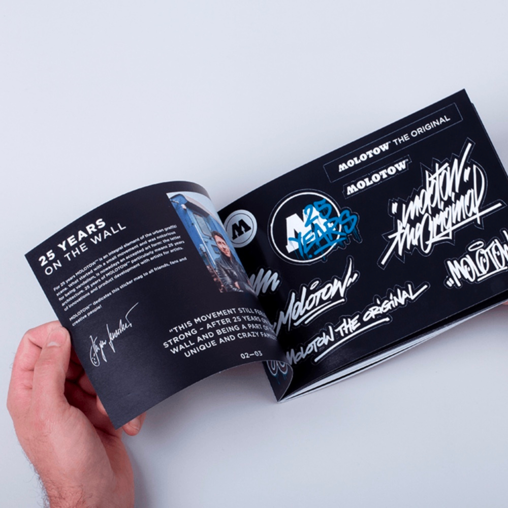 Книга Molotow stickermag - 25 Years Edition